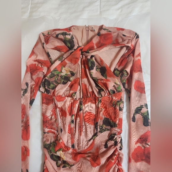 Rose Print 'Adanna' House of CB- XS - Picture 10 of 13